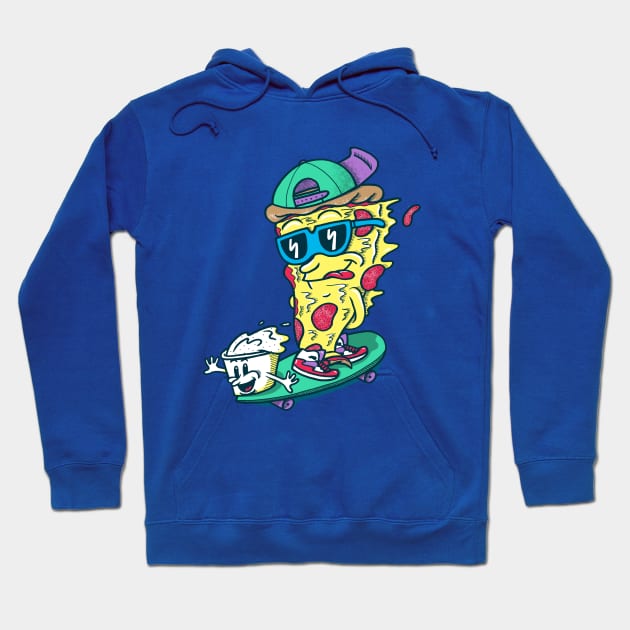 Pizza and Ranch Hoodie by SteveOramA